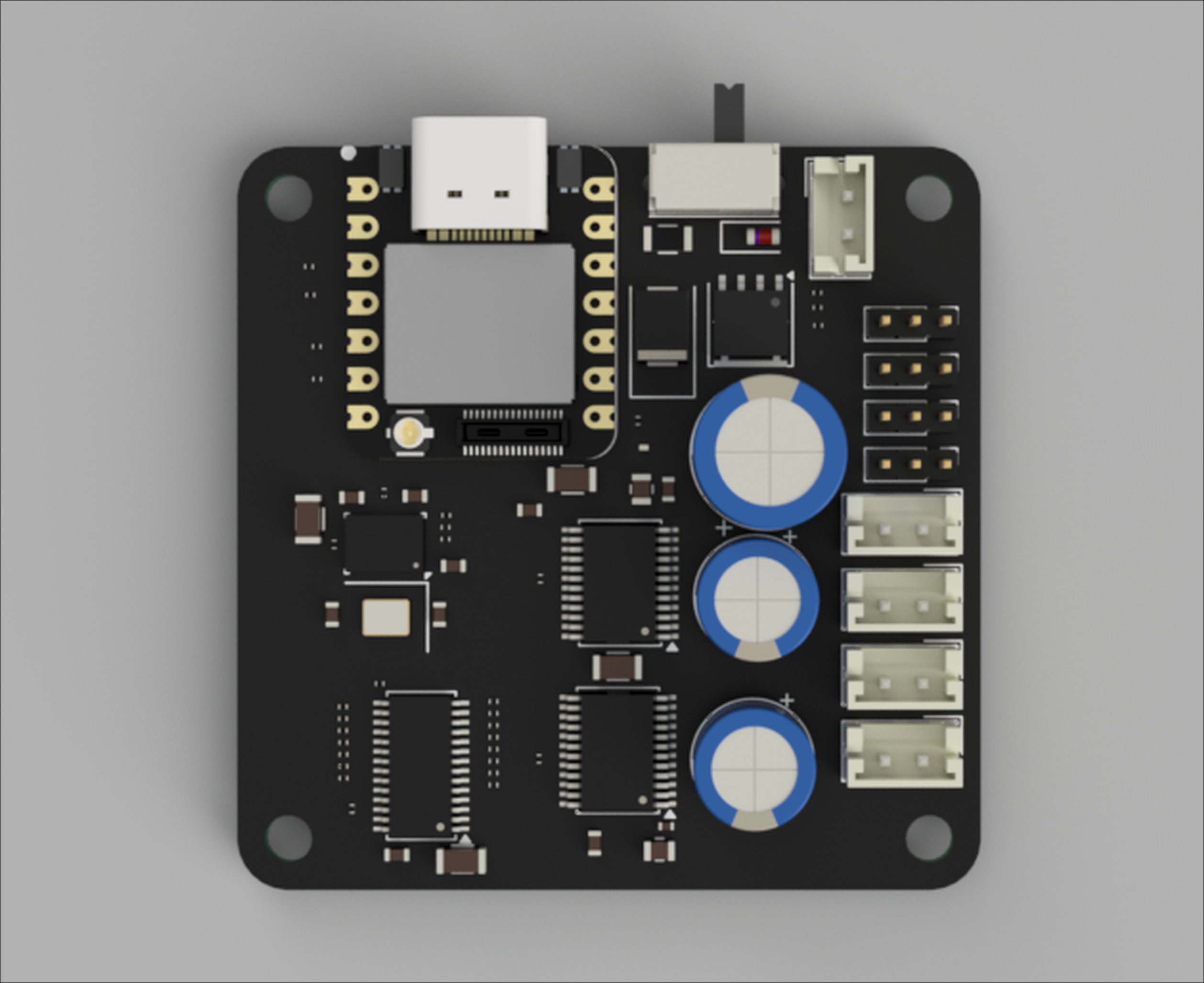 The BugBot Board — a compact robotics control board